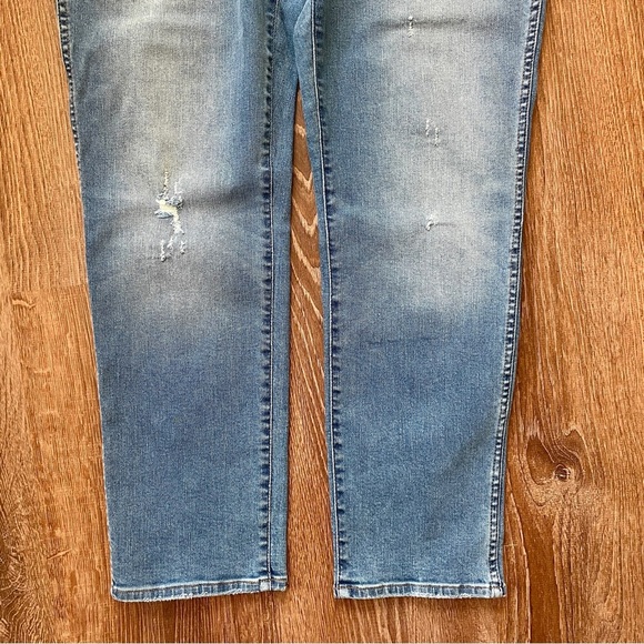J. Crew High-Rise Vintage Straight Blue Jeans 32 - Picture 4 of 7